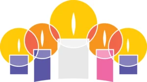 Advent candles